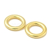 Rack Plating Brass Linking Rings KK-L224-092G-2