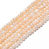 Natural Cultured Freshwater Pearl Beads Strands PEAR-N013-03B-3