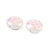 2Pcs UV Plating Acrylic Beads FIND-C067-03H-2