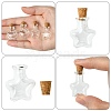 10Pcs 2 Styles Glass Bottle for Bead Containers AJEW-FS0001-11-4