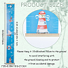 Ocean Theme Removable Height Chart for Kids AJEW-WH0165-69A-2