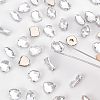 Fingerinspire 80Pcs 8 Style Acrylic Sew on Rhinestone OACR-FG0001-17-4