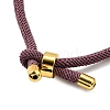 Braided Nylon Cord Bracelet Making MAK-A017-D03-14G-2