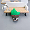 Cactus PVC Bag Keychain PW-WG29ECE-01-1