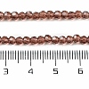 Transparent Glass Beads Strands EGLA-A035-T3mm-D13-5