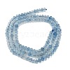 Natural Aquamarine Beads Strands G-L587-B02-02-5