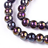 Electroplate Transparent Glass Beads Strands LS-GLAA-T032-T4mm-AB03-2