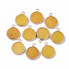 Natural White Jade Pendants G-S359-007-2