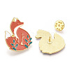 Fox Enamel Pin JEWB-I019-24G-2