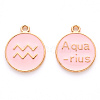 Alloy Enamel Pendants LS-X-ENAM-S124-01A-09J-1