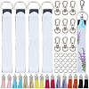 DIY Rubber Heat Transfer Keychain Lipstick Case Making Kits DIY-SP0006-61B-1