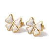 Bowknot Golden Ion Plating(IP) 304 Stainless Steel Stud Earrings for Women EJEW-L287-041G-02-1