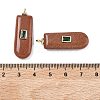 Synthetic Goldstone Pendants KK-C251-01H-02-3