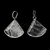 Natural Quartz Crystal Pendants G-C066-07E-3