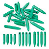 20Pcs Synthetic Turquoise Graduated Spike Beads G-TA0001-44-8