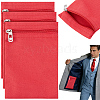 Canvas Cloth Zipper Bags ABAG-WH0077-09B-05-1