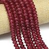 Natural Malaysia Jade Beads Strands G-B165-G01-5x8mm-22-1