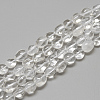 Natural Quartz Crystal Beads Strands LS-G-R445-8x10-08-1