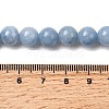 Natural Dyed White Jade Beads Strands G-M402-C03-27-5