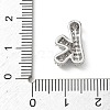Brass Micro Pave Cubic Zirconia Pendants KK-A300-02P-K-3