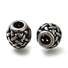 304 Stainless Steel European Beads STAS-D191-08E-AS-1