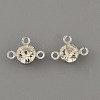 Brass Pave Clear Glass Chandelier Component Links LS-FIND-WH0152-919S-1