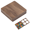 Black Walnut Wood Paintbox AJEW-WH0248-576-1