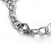 304 Stainless Steel Charm Bracelets BJEW-G582-35P-4