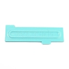 Plastic Baking Edge Dough Scraper and Cutter Pastry Spatulas AJEW-P077-08-1