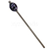 Lampwork & Brass Hair Sticks PW-WG465AB-02-1