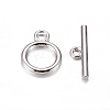 Alloy Toggle Clasps LS-TIBE-E001-P-1