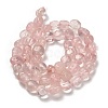 Natural Rose Quartz(Dyed & Heated) Beads Strands G-P497-01E-79A-3