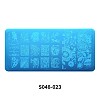 Non-Tarnish Stainless Steel Nail Art Templates Stamping Plate Set MRMJ-S048-023-2