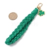 Handmade Woven Cotton Pendant Decorations HJEW-JM02795-02-3