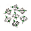 Alloy Enamel Chandelier Component Links X1-ENAM-EA9734Y-3-1