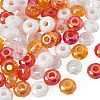 60Pcs 4 Colors Acrylic Beads SACR-TA0001-79-3