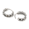 316 Surgical Stainless Steel Hoop Earrings EJEW-D096-12AS-02-2