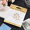10Pcs Brass Micro Pave Cubic Zirconia Charms KK-BBC0015-42-6