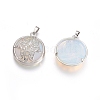 Opalite Pendants G-L512-J10-2