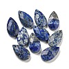 Natural Lapis Lazuli Faceted Pendants G-Q006-11-1