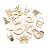 Zinc Alloy Bag Twist Lock Accessories AJEW-TA0017-12-2