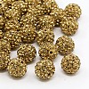 Pave Disco Ball Beads RB-Q195-14mm-246-1