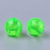 Transparent Plastic Beads X-KY-T005-6mm-636-2