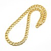 304 Stainless Steel Curb Chain/Twisted Chain Necklaces X-STAS-A028-N127G-1