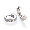 304 Stainless Steel Huggie Hoop Earrings EJEW-L252-036P-2