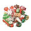 22Pcs Christmas Theme Resin Pendants FIND-U010-08-1