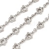 Alloy Flower Link Chains LCHA-L002-03P-1