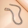 Golden Stainless Steel Belt Buckle Choker Necklaces IA9570-2-4