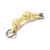 Imitation Leather Keychain KEYC-K023-02P-04-2