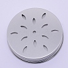 Aluminium Hollow Candle Lids AJEW-WH0126-32B-1